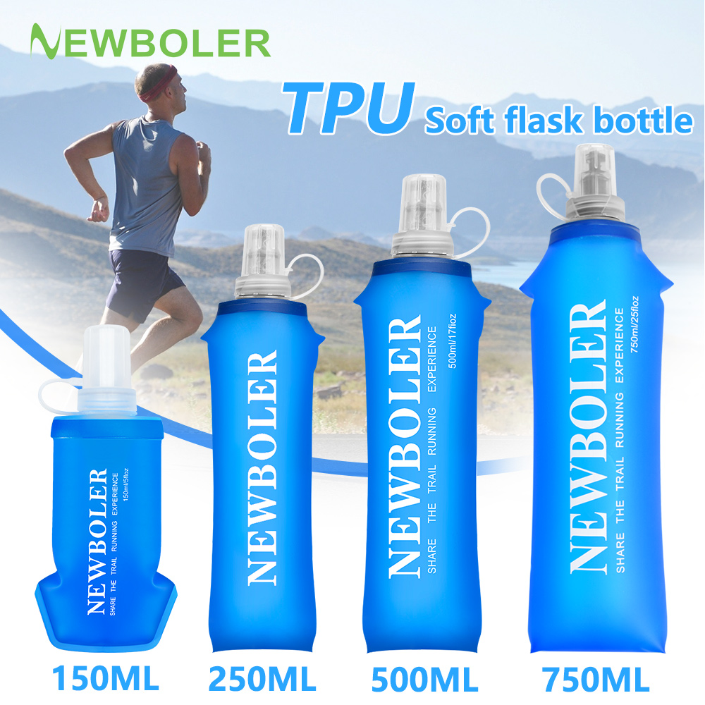 Water Bag Collapsible - Butelka na wodę 250/500/750ML, składana, miękka,