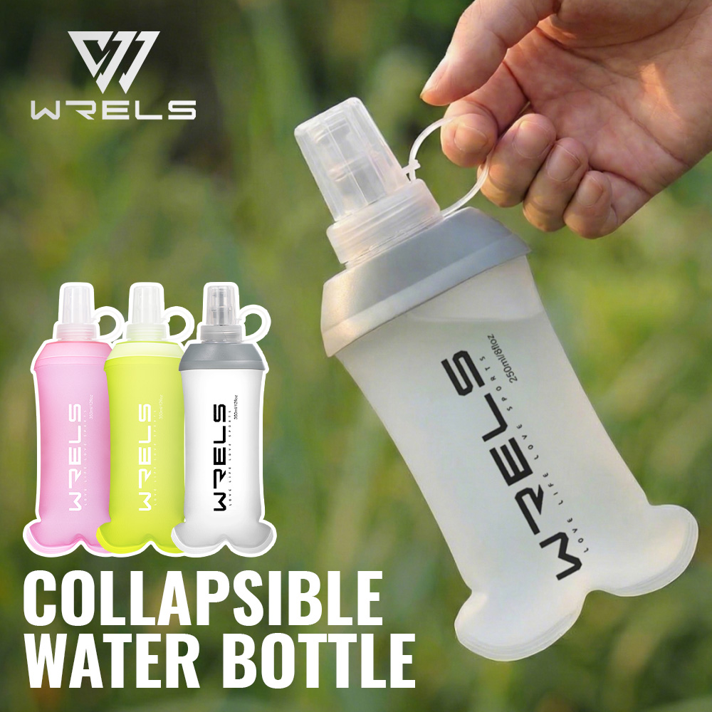 Water Bag Collapsible - WRELS 190ml 250ml 350ml 500ml Butelka