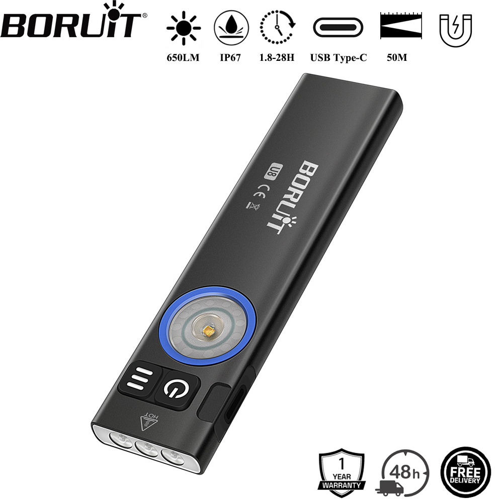 Latarka LED BORUiT U8 650LM ED – Fishing Kit Compact recenzja i cena