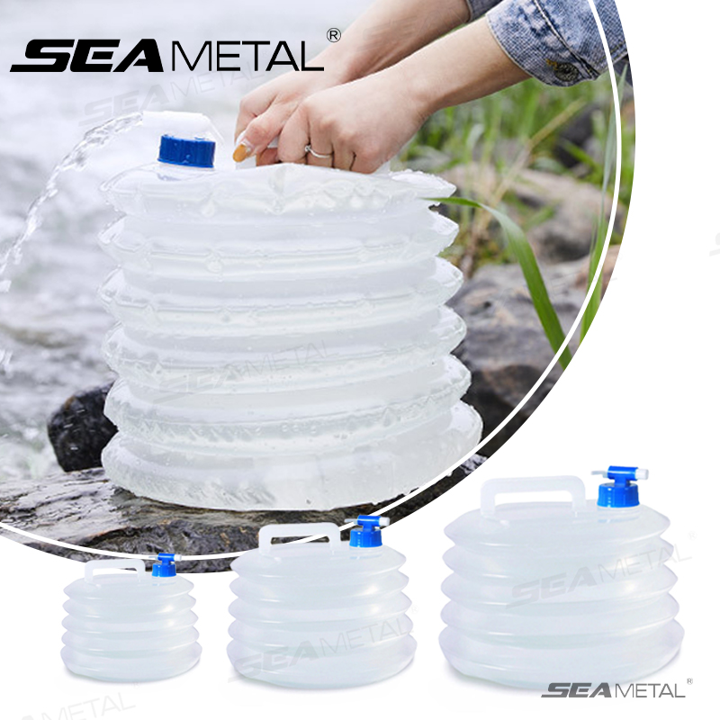 SEAMETAL 5L-15L Składany Wiadr – Water Bag Collapsible recenzja i cena