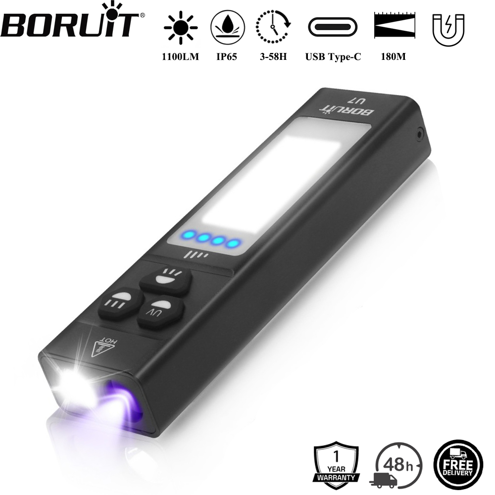 Latarka EDC BORUiT U7 UV LED 1 – Fishing Kit Compact recenzja i cena