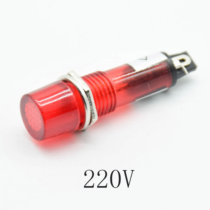 5 sztuk 220V 12V 24V DC otwór  – Signal Panel Orange recenzja i cena