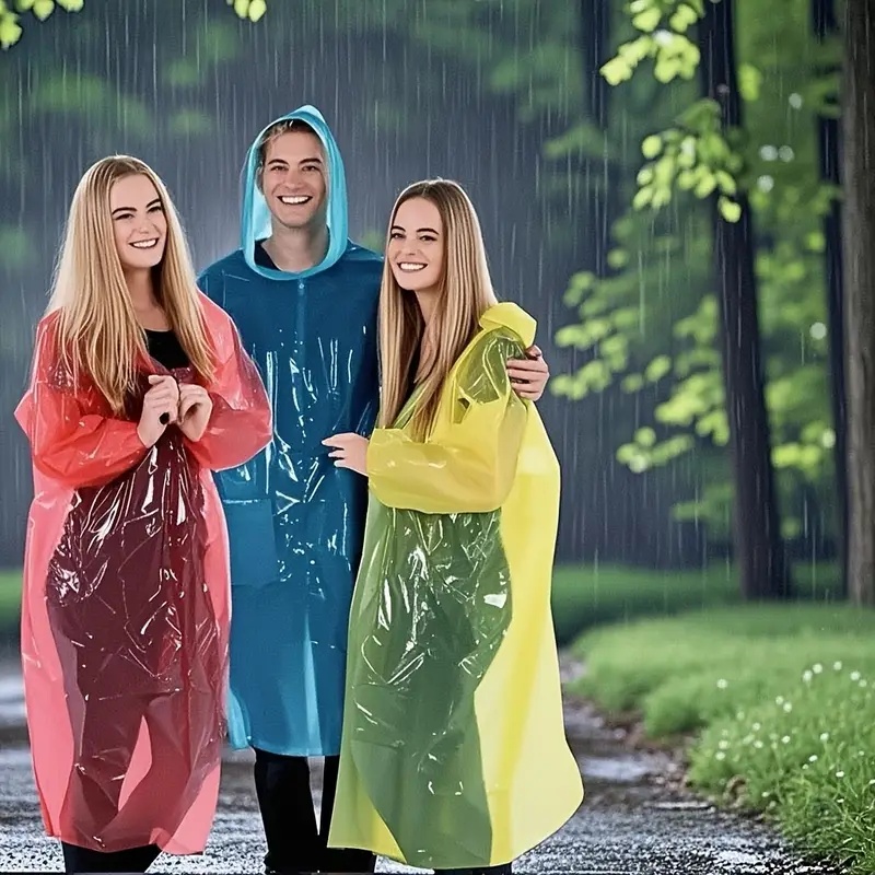 15/30 szt. Jednorazowe przezro – Emergency Poncho Rain recenzja i cena
