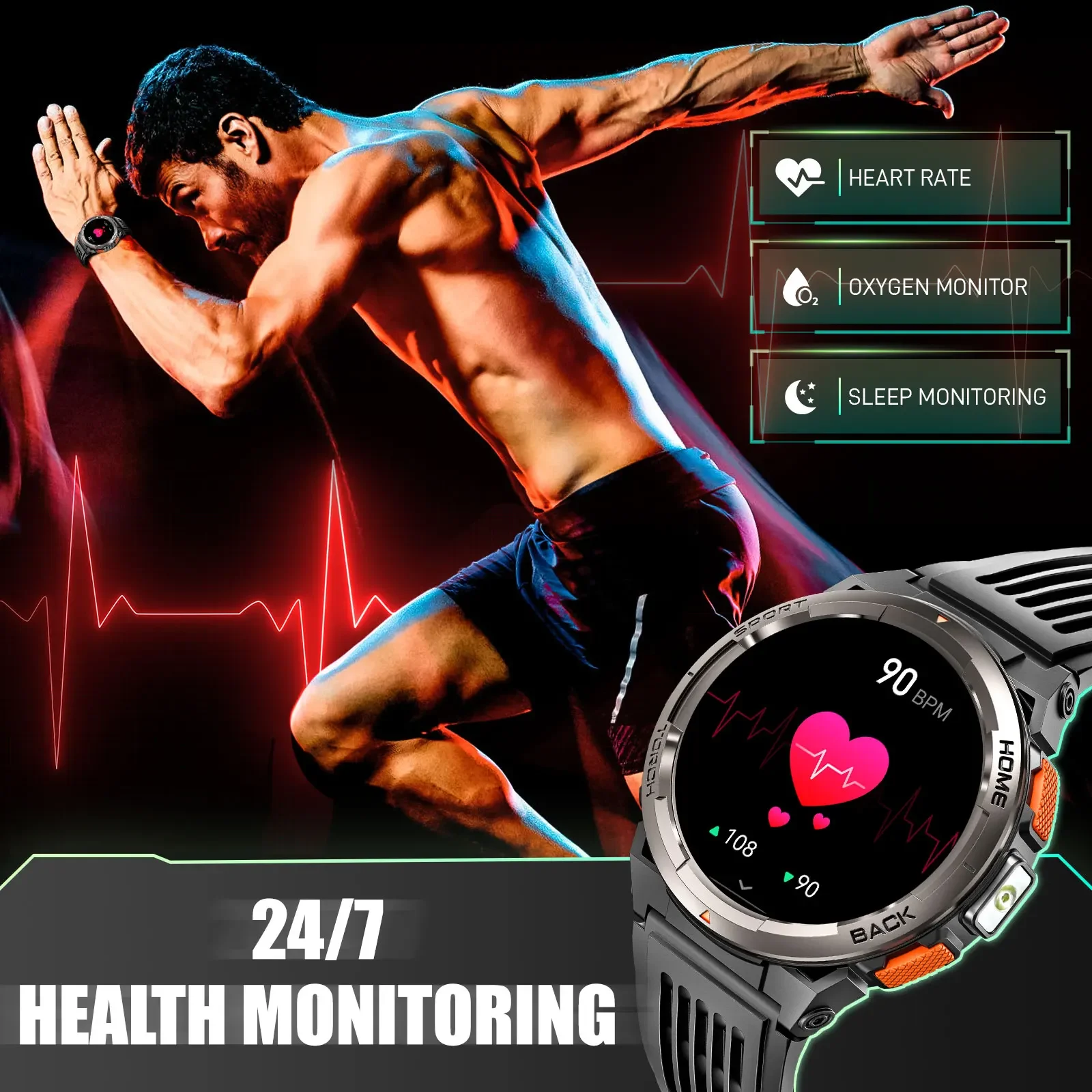 EIGIIS inteligentny zegarek KE – Compass Lensatic recenzja i cena