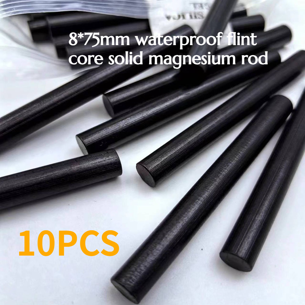 10 SZTUK 8*75mm Wodoodporny Kr – Magnesium Fire Starter recenzja i cena