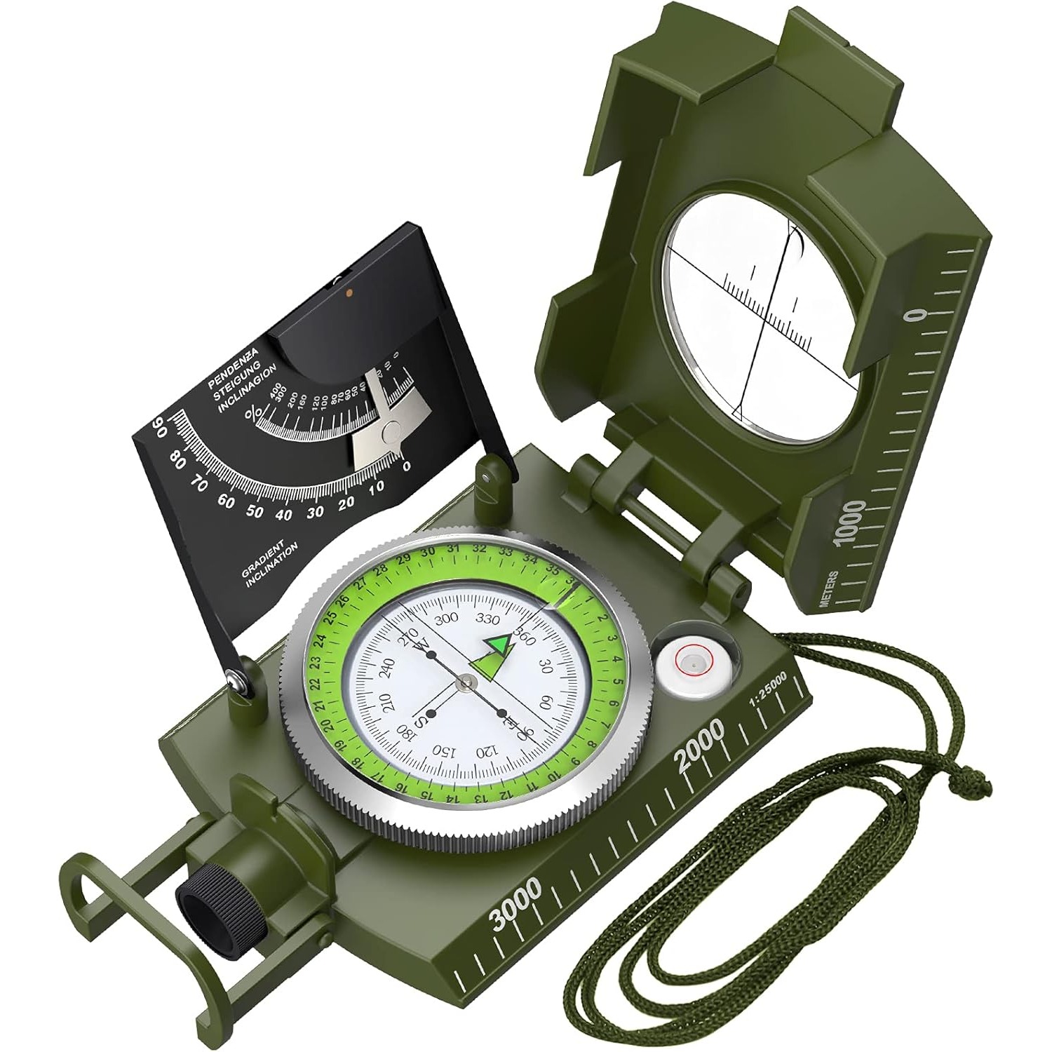 Kompas Proster IP65 - Linsacyj – Compass Lensatic recenzja i cena