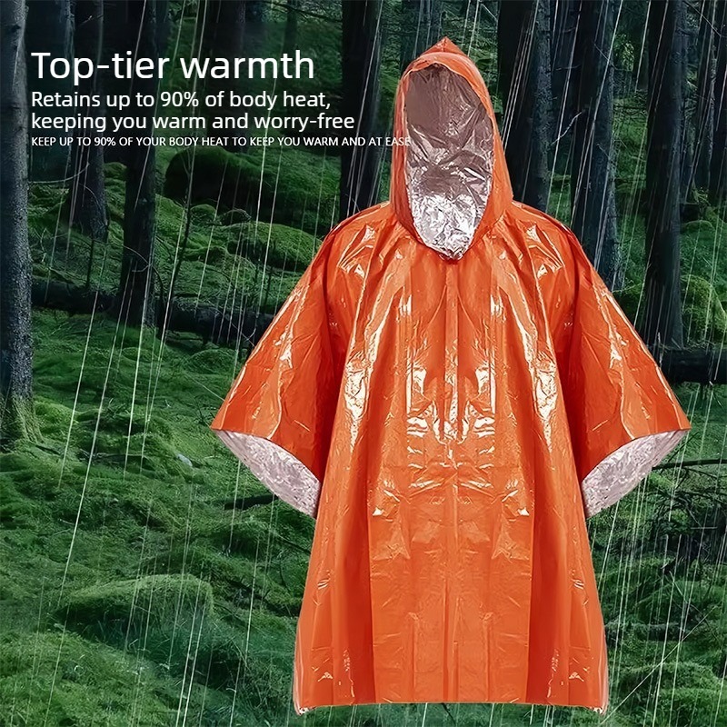 1-10 SZT. Awaryjne ponczo prze – Emergency Poncho Rain recenzja i cena