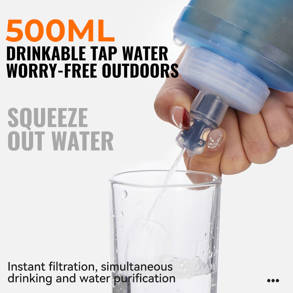 Butelka na wodę WRELS z filtre – Water Bag Collapsible recenzja i cena