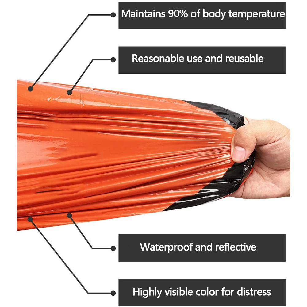 Awaryjny śpiwór wodoodporny pr – Bivy Bag Emergency recenzja i cena