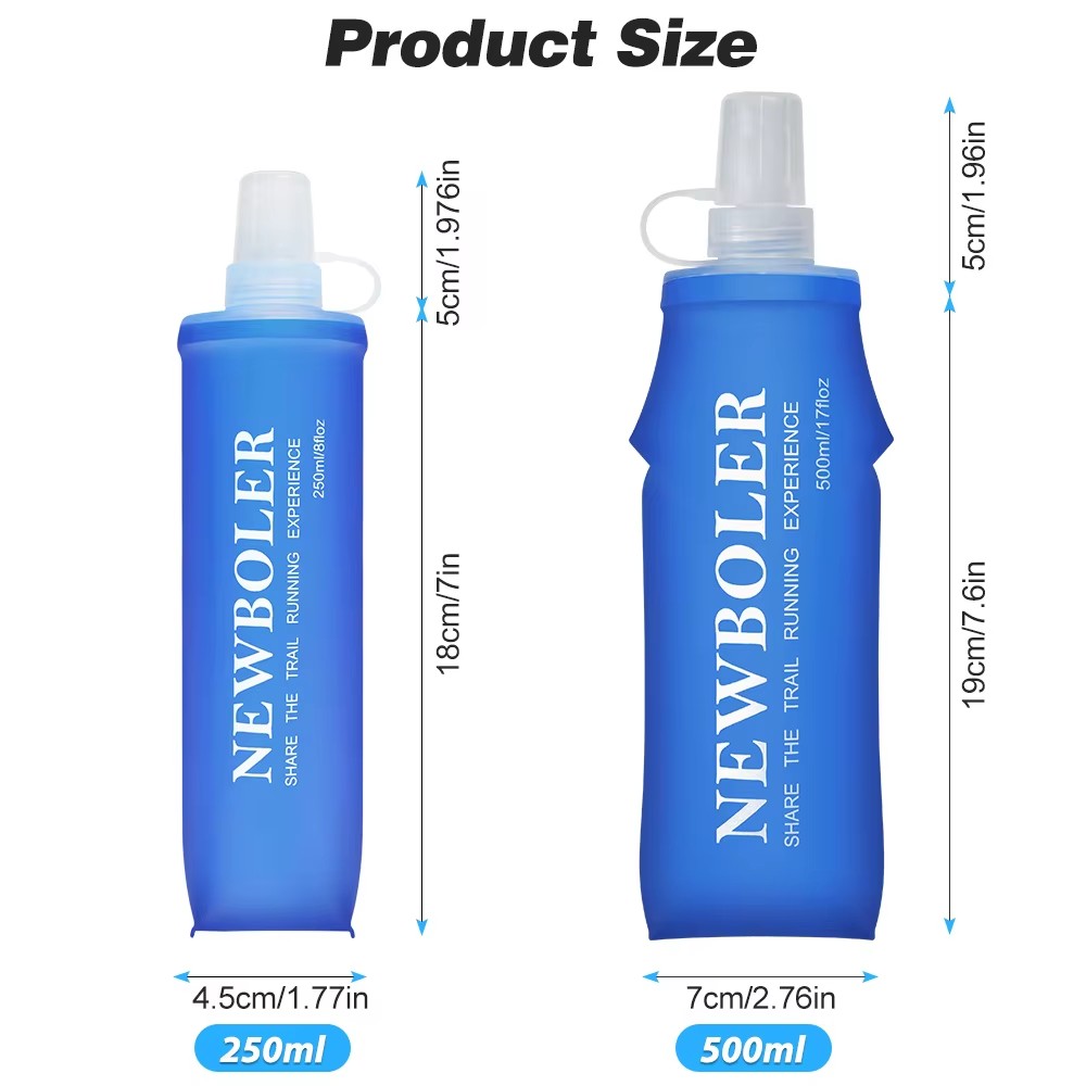 NEWBOLER 250ml/500ml składana  – Water Bag Collapsible recenzja i cena