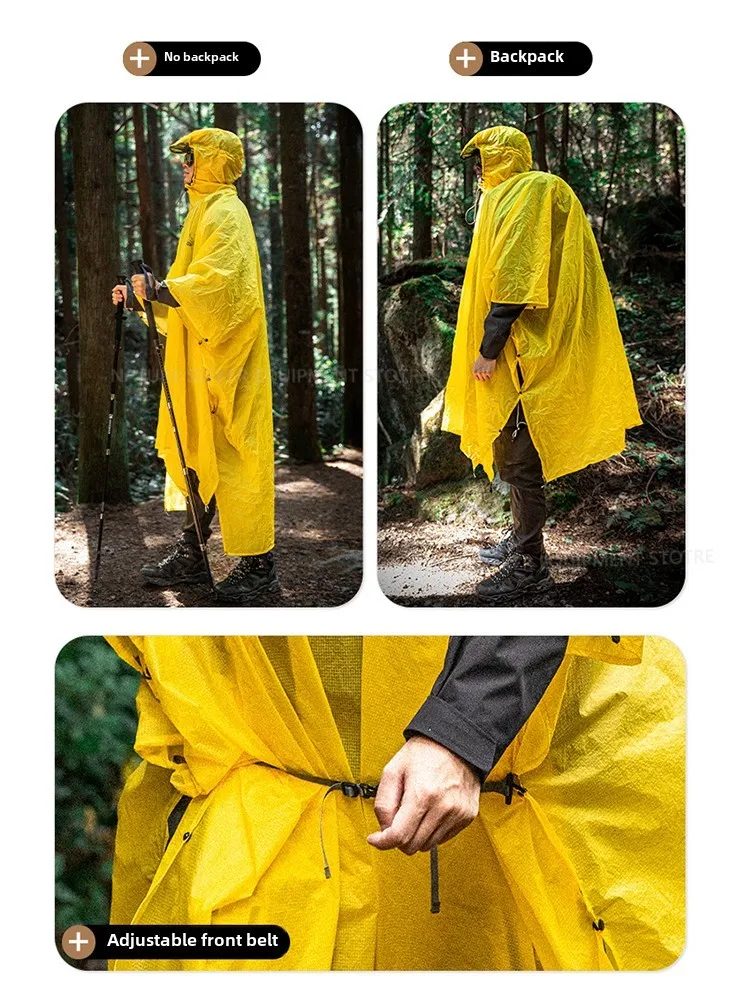 15D/210T płaszcz przeciwdeszcz – Emergency Poncho Rain recenzja i cena